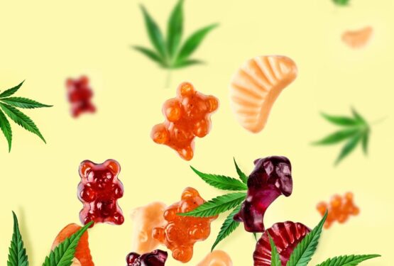 Imagen de gominolas hechas de CBD