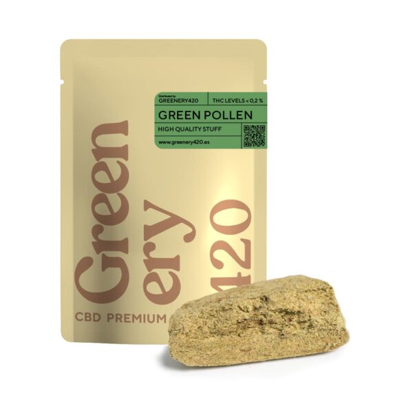 CBD Grünpollen Haschisch - kaufen Sie bei Greenery zum besten Preis