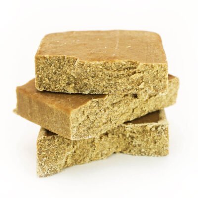 CBD Hash Caramel Dry Ice - 58% Konzentration CBD in dieser Haschischschale, erhältlich zum Online-Kauf bei Greenery