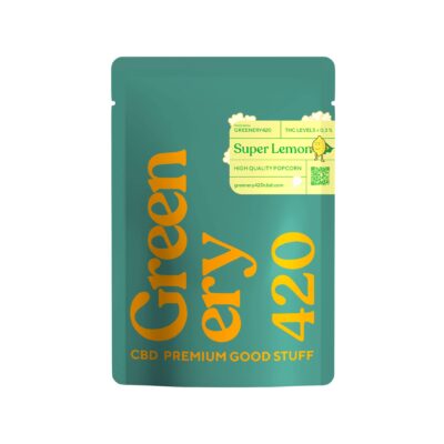 Entdecke unsere Super Lemon CBD-Sorte Small Buds von Greenery420